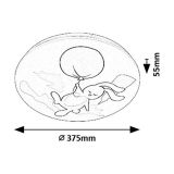 OTROŠKO SVETILO RABALUX HOPPLY LED 24W IP20