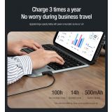 NILLKIN CASE BUMPER S TIPKOVNICO ZA APPLE IPAD 10,9 INCH 2022, 11 INCH 2025 - ČRN (VERZIJA Z LUČKAMI V TIPKOVNICI)