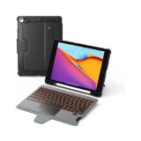 NILLKIN CASE BUMPER S TIPKOVNICO ZA APPLE IPAD AIR 11 (2025/24), IPAD AIR 10,9 2020 / AIR 4/5, IPAD PRO 11 2020/21/22 - ČRN