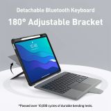 NILLKIN CASE BUMPER S TIPKOVNICO ZA APPLE IPAD AIR 11 (2025/24), IPAD AIR 10,9 2020 / AIR 4/5, IPAD PRO 11 2020/21/22 - ČRN