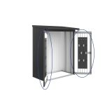 PAKET VRAT ZA REGAL ZA DRVA BIOHORT WOODSTOCK 138X175.5X150 CM