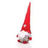 PRAZNIČNA FIGURA GLOSSTYLE PALČEK 18 CM RDEČ SORT