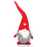 PRAZNIČNA FIGURA GLOSSTYLE PALČEK 48 CM RDEČ SORT