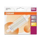PALIČASTA LED ŽARNICA OSRAM ST LINE100 13W/827 R7S 118MM BL/1