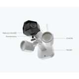 PAMETNA KAMERA REOLINK FLOODLIGHT F750W BELA