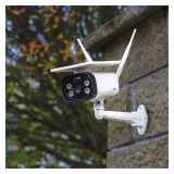 PAMETNA KAMERA VRTLJIVA KAMERA ZUNANJA S SOLARNIM PANELOM