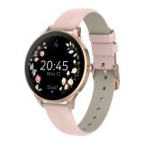 PAMETNA URA FOREVER VELORA SB-306 AMOLED ZASLON ROZA ZLATA