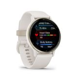 PAMETNA URA GARMIN VIVOACTIVE 5 IVORY/CREAM GOLD