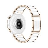 PAMETNA URA HUAWEI WATCH GT 5 PRO 42MM CERAMIC WHITE BELA/ZLATA