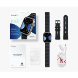 PAMETNA URA KIESLECT KS2 ČRNO SREBRNA