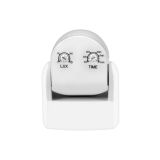 SENZOR COMMEL GIBANJE 180° BELI 12M 230V IP65