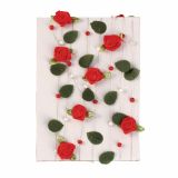 PAPIR, FILC, PENA, KREP RAYHER GIRLANDA IZ VRTNIC 2 M