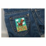 PAPIR, FILC, PENA, KREP RAYHER MOTIV ZA TEKSTIL, BAMBI 5.5X6X5CM