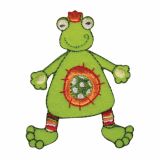 PAPIR, FILC, PENA, KREP RAYHER MOTIV ZA TEKSTIL, ŽABA 5.5X6X5CM