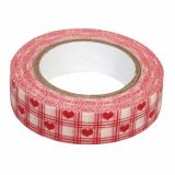 PAPIR, FILC, PENA, KREP RAYHER WASHI TRAK 15MM,15M SRČKI