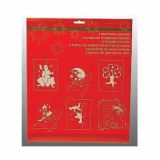 PAPIRNATA DEKORACIJA KOOPMAN ŠABLONE ZA RISANJE 6/1