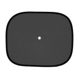 SENA PAR UNIVERZALNIH PREGIBNIH SENČNIKOV ZA VOZILA 44X38CM, ČRNI