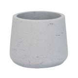 KERAMIČNI NOTRANJI LONEC POTTERY POTS PATT WHITE WASHED M 16.5 CM