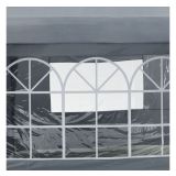 PAVILJON ZA KAMPIRANJE VONHAUS POP-UP Z UTEŽMI 3X3M SIV