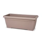 PE ZUNANJE KORITO BLUMAX MEDITERAN MAXI 80X37.5 CM MOCCA