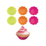 PEKAČ BLAUMANN ZA 6 MUFFINOV ROŽICA 7.5X7.5X2.8 CM