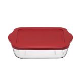 PEKAČ / MODEL ZA PEKO ALPEKS PEKAČ 32X28X6 CM BORCAM S SILIK. POKROVOM 3.2 L