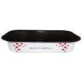 PEKAČ / MODEL ZA PEKO ENAMELIE GLOBOK LEONA 39X26X6.5CM