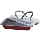 PEKAČ / MODEL ZA PEKO TOGNANA S POKROVOM 32X22X6CM SWEET CHERRY