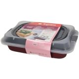 PEKAČ / MODEL ZA PEKO TOGNANA S POKROVOM 32X22X6CM SWEET CHERRY