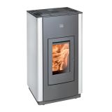 PELETNA PEČ HAAS+SOHN PELLETTO IV 419.08 BISERNO ANTRACIT/BELA