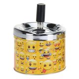 PEPELNIK EXCELLENT HOUSEWARE NA PRITISK 9.5X8 CM KOVINSKI