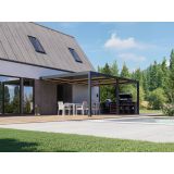 PERGOLA BELLANO BIOKLIMATSKA MOTORIZIRANA 6X4 M -PRITRJENA V STENO