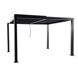 PERGOLA NATERIAL CLIMA BIOKLIMATSKA ALU 313X358 TEMNO SIVA