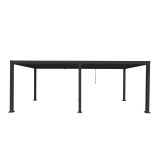 PERGOLA CLIMA BIOKLIMATSKA POLNA ALU 313X614 TEMNO SIVA