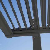 PERGOLA PERSEA EASY FULL ALU MODULARNA STREHA 320X360 TEMNO SIVA