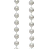 PERLE DECORIS BELE BARVE, 5 M VELIKOST 1.4 CM