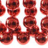 PERLE DECORIS RDEČE BARVE, 5 M VELIKOST 1.4 CM