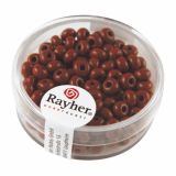 PERLE RAYHER PERLE INDIJANSKE, 4.5 MM TEMNO RJAVE, 17G