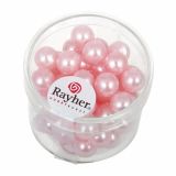 PERLE RAYHER PERLE VOŠČENE, 8 MM SV.ROZA, 62 KOSOV
