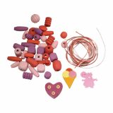 PERLE RAYHER SORTIMENT LESENIH PERL COCKTAIL, ROZA, 50 G