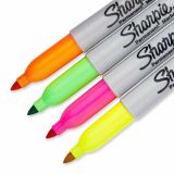 PERMANENTNI FLOMASTER SHARPIE MARKER SHARPIE FINE 4/1 NEON-BLISTER