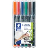 PERMANENTNI FLOMASTER STAEDTLER 317 1/6 M 0.8-1MM