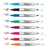 PERMANENTNI MARKERJI SHARPINE Z DVOJNO KONICO  8/1