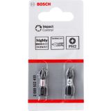 VIJAČNI NASTAVEK KRIŽNI BOSCH PH 2 25 MM 2 KOS IMPACT CONTROL