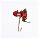 DEKORACIJA GLOSSTYLE PIK RDEČI SORTIRANO 12 CM