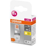 RAZNA LED ŽARNICA OSRAM PIN20 1.9W/827, BISTRA BASE, G9, PAK/3