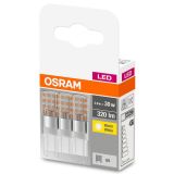 RAZNA LED ŽARNICA OSRAM PIN30 2.6W/827, BISTRA BASE, G9, PAK/3