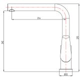 KUHINJSKA PIPA BLITZ K 250/3 POMIVALNO KORITO NIZKOTLAČNA