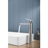 PIPA ZA UMIVALNIK INTER CERAMIC MARSILYA VISOKA MAT SREBRNA