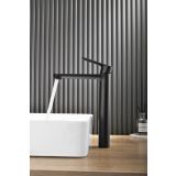 PIPA ZA UMIVALNIK INTER CERAMIC TORINO VISOKA MAT ČRNA